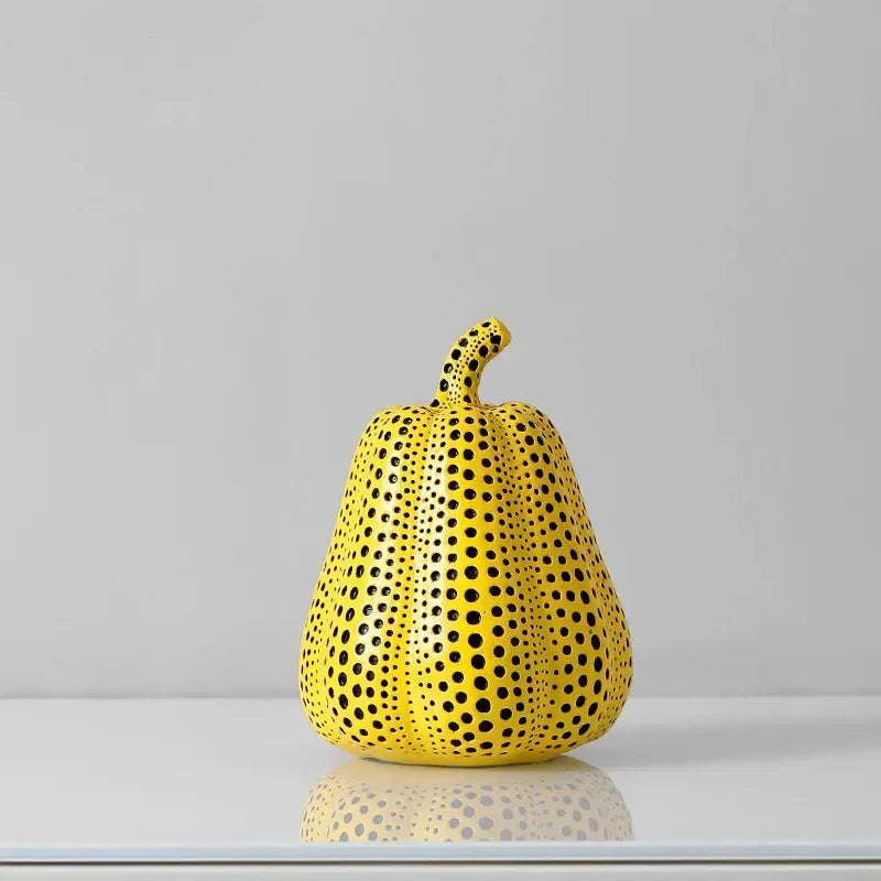 Polka Dot Decorative Figurine for Shelf and Desk