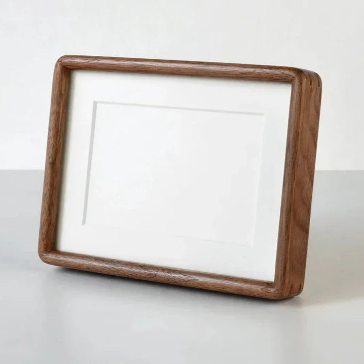 Solid Wood Picture Frame with Mat Mortise and Tenon Joinery