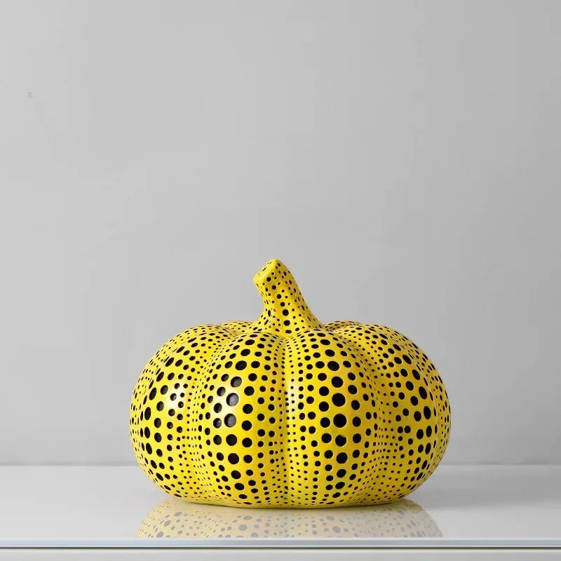 Polka Dot Decorative Figurine for Shelf and Desk