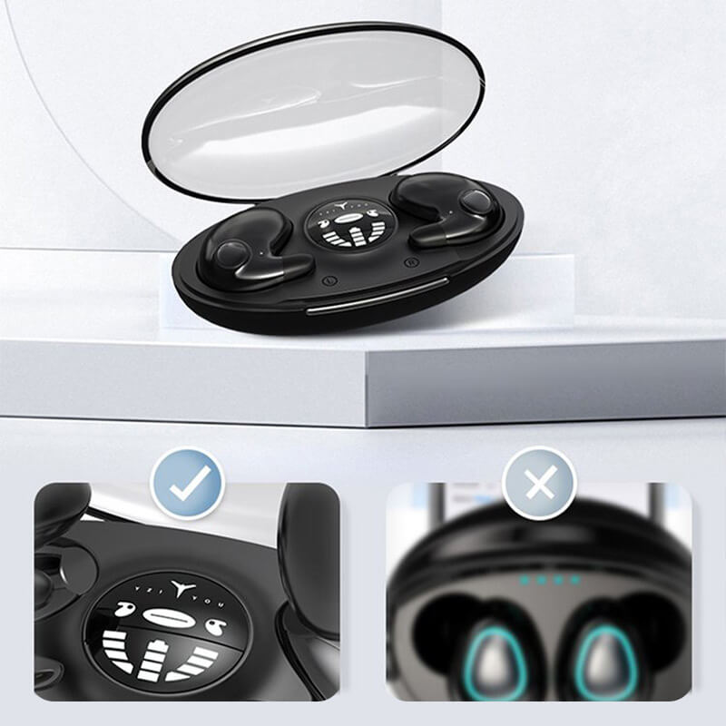 Sleep Headphones Wireless Flat Earbuds for Side Sleepers Bluetooth IPX5