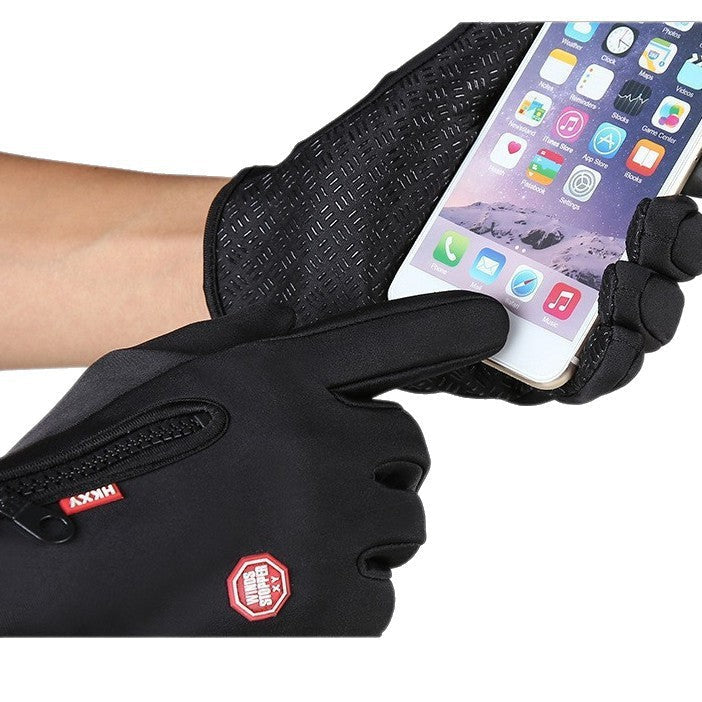 Heated Winter Gloves Waterproof Touchscreen for Skiing and Biking Unisex