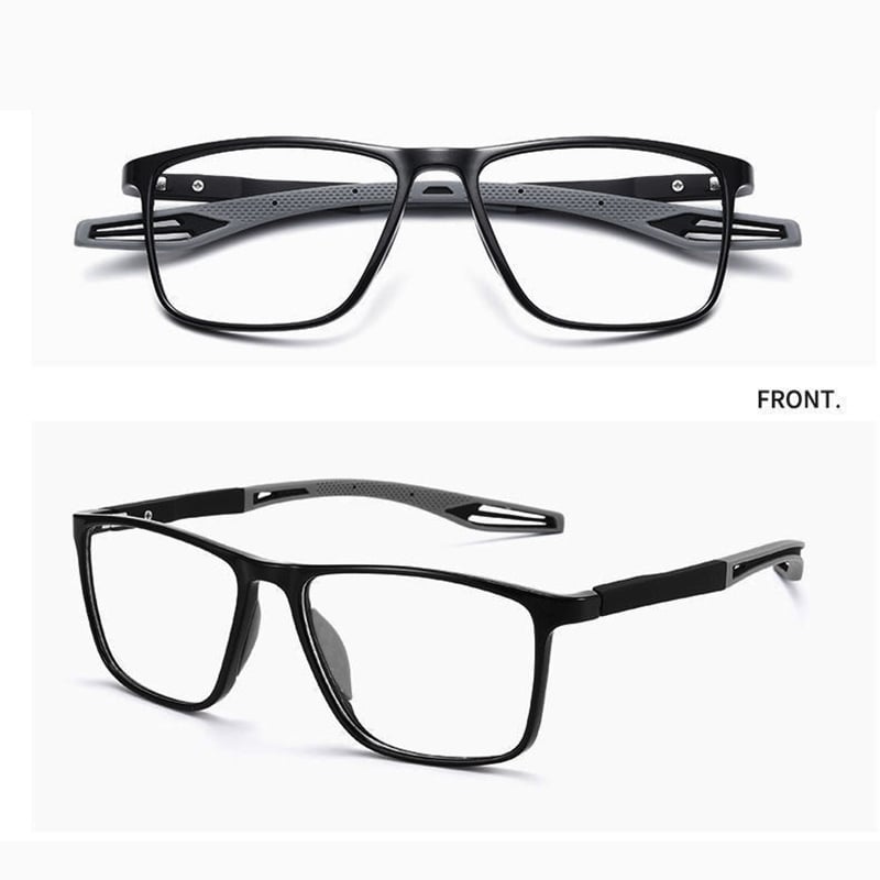 Anti Blue Light Progressive Reading Glasses Titanium Frame Ultra Light Sport