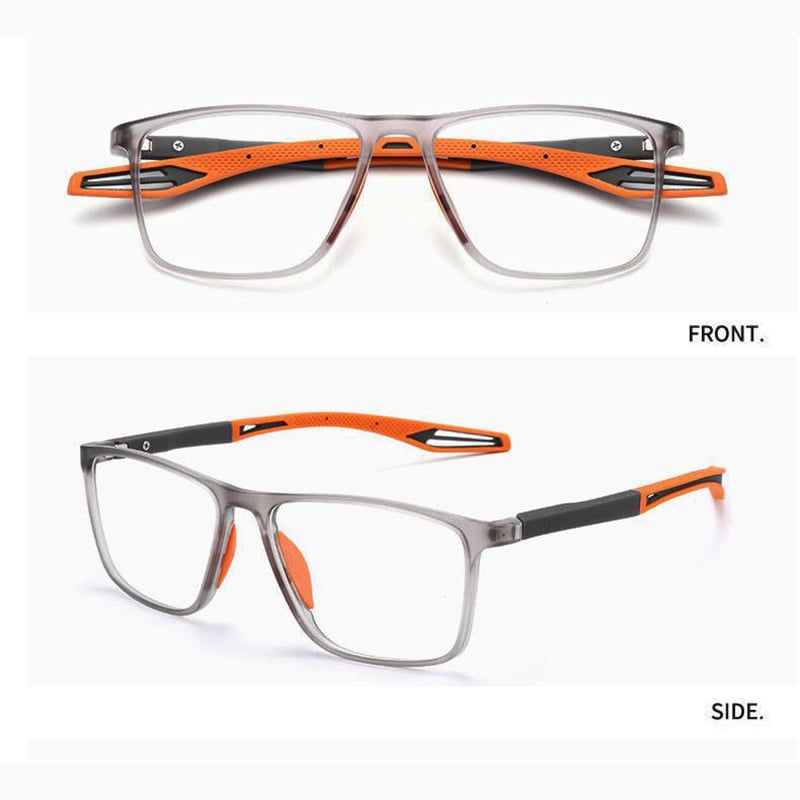 Anti Blue Light Progressive Reading Glasses Titanium Frame Ultra Light Sport