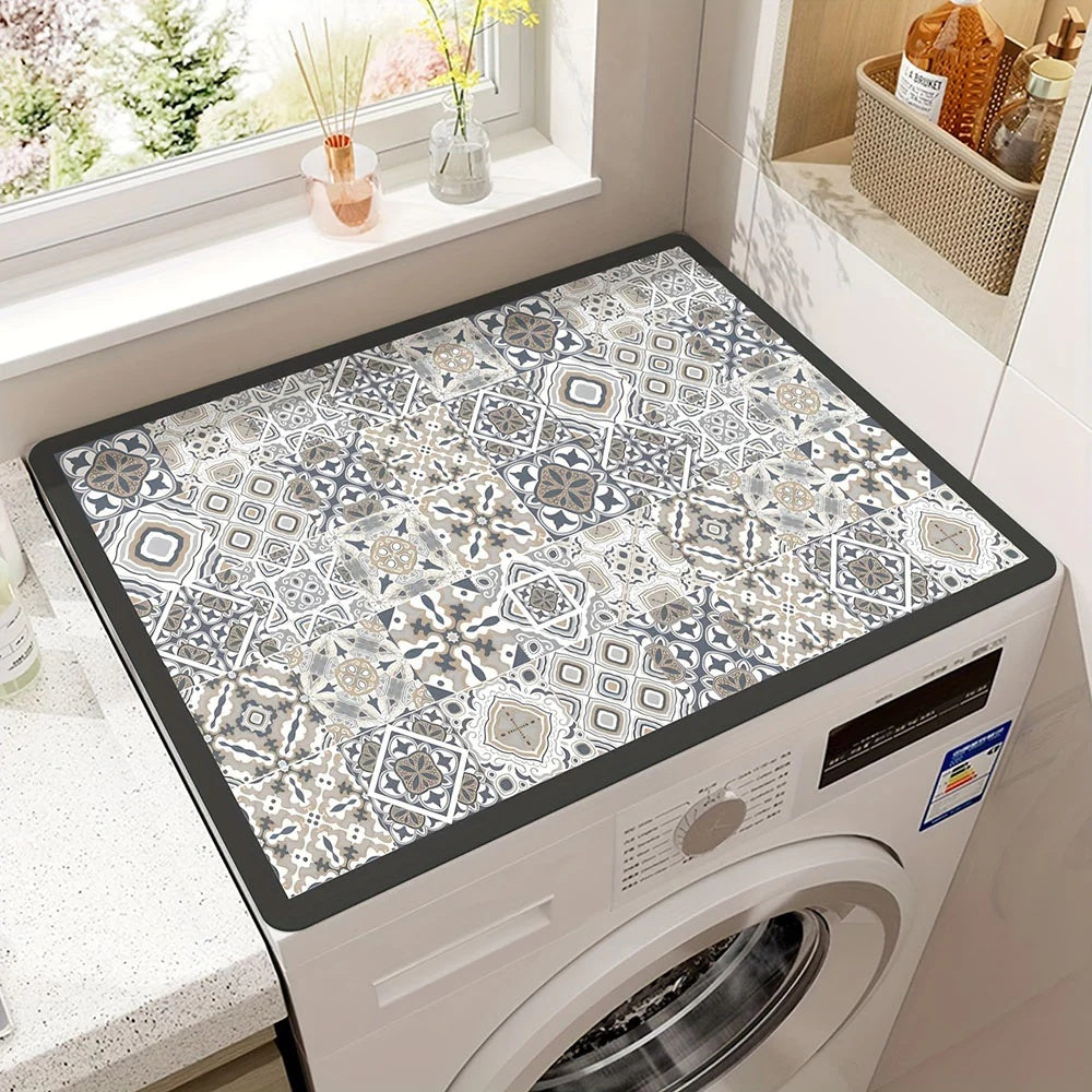 Washer and Dryer Top Mat Microfiber Appliance Protector