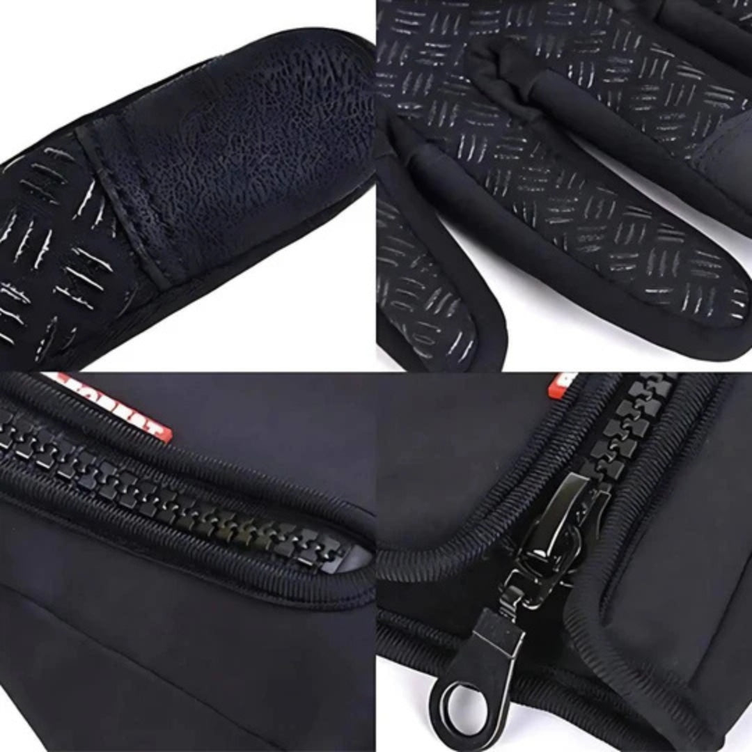 Waterproof Winter Gloves Grip Palm Touchscreen Windproof Sizes S to XL