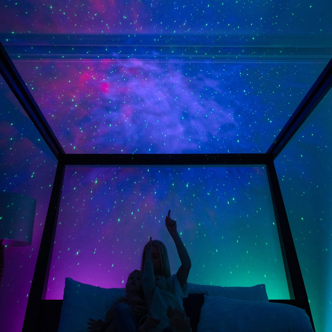 Galaxy Projector Star Night Light Nebula Ceiling Projection for Bedroom