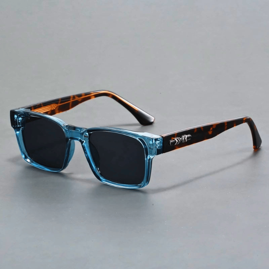 Square Frame Sunglasses Anti-Reflective Gradient Lenses