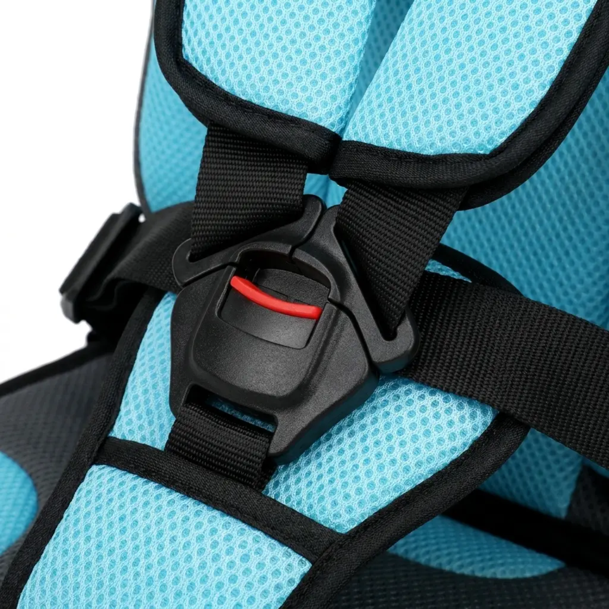 Portable Foldable Child Travel Booster Seat Compact for Trips and Taxis