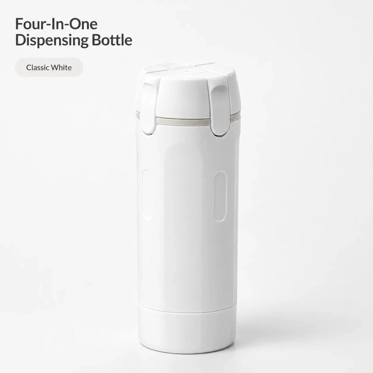 Travel Dispensing Bottle 4 Compartment Toiletry Container