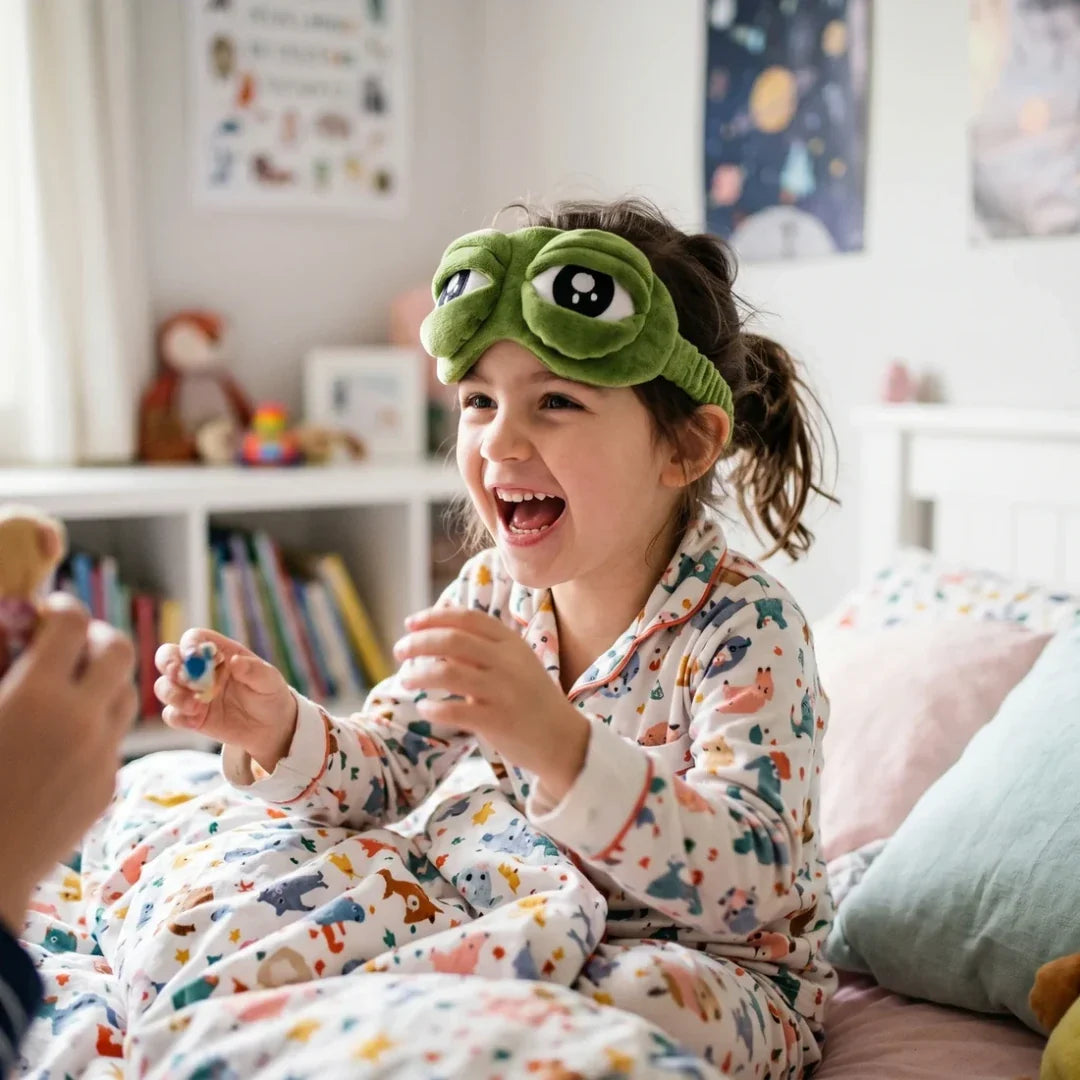 Plush Sleep Mask Oversized Padded for Travel