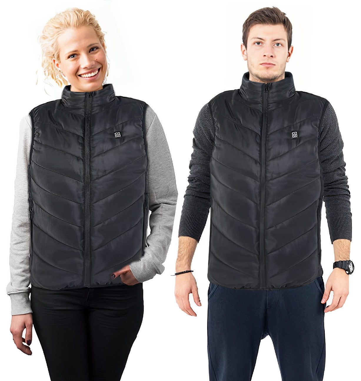 Heated Vest Unisex USB Powered with 10000mAh Battery Pack