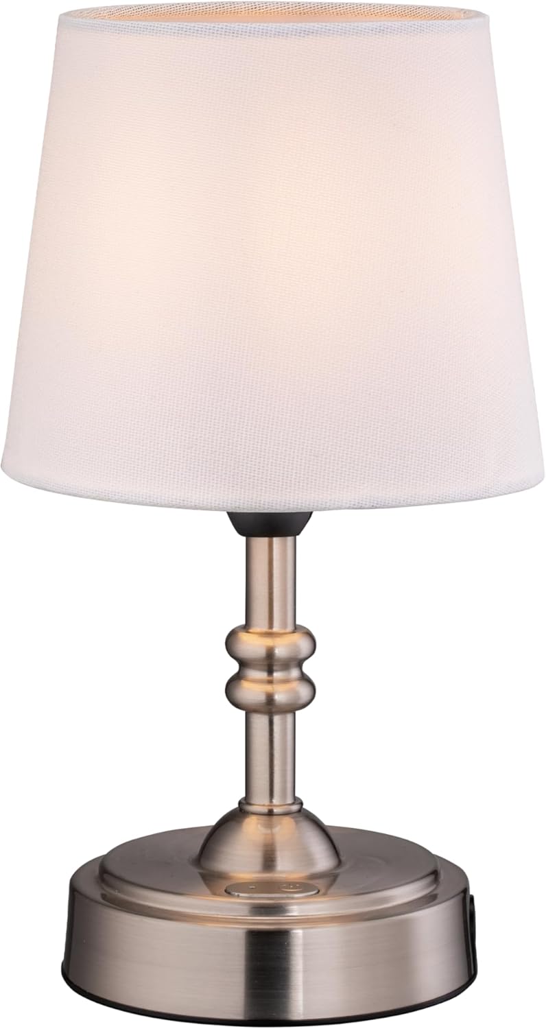 Cordless Table Lamp USB Rechargeable Dimmable for Bedroom and Office Desk