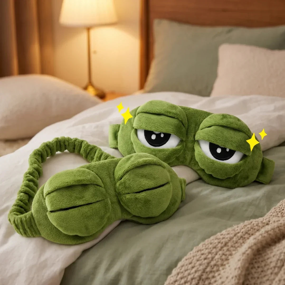 Plush Sleep Mask Oversized Padded for Travel