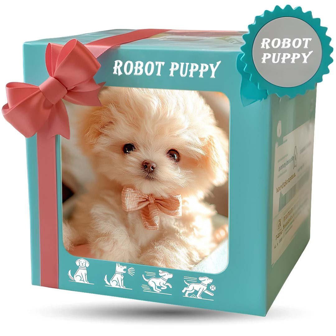 Interactive Plush Dog Toy Tail Wag and Head Movement Companion Pet