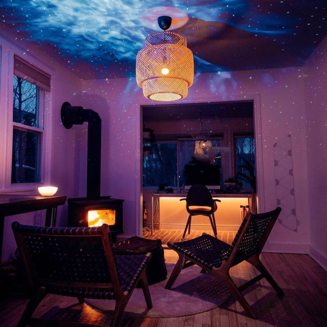 Galaxy Projector Star Night Light Nebula Ceiling Projection for Bedroom