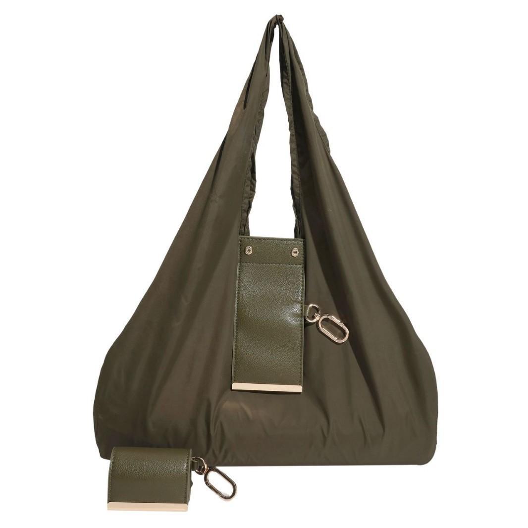 Foldable Tote Bag Keychain Reusable Shopping Bag