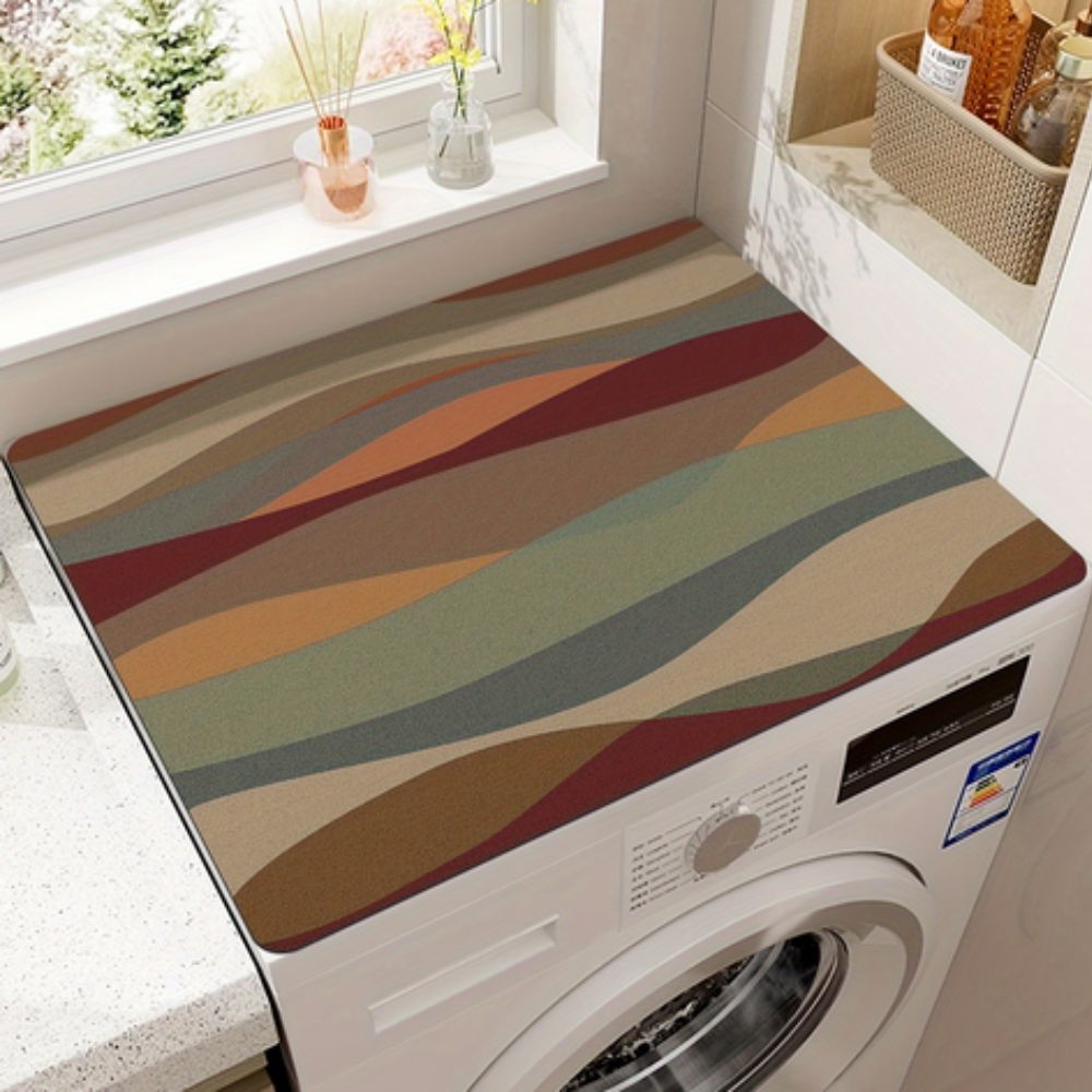 Washer and Dryer Top Mat Microfiber Appliance Protector