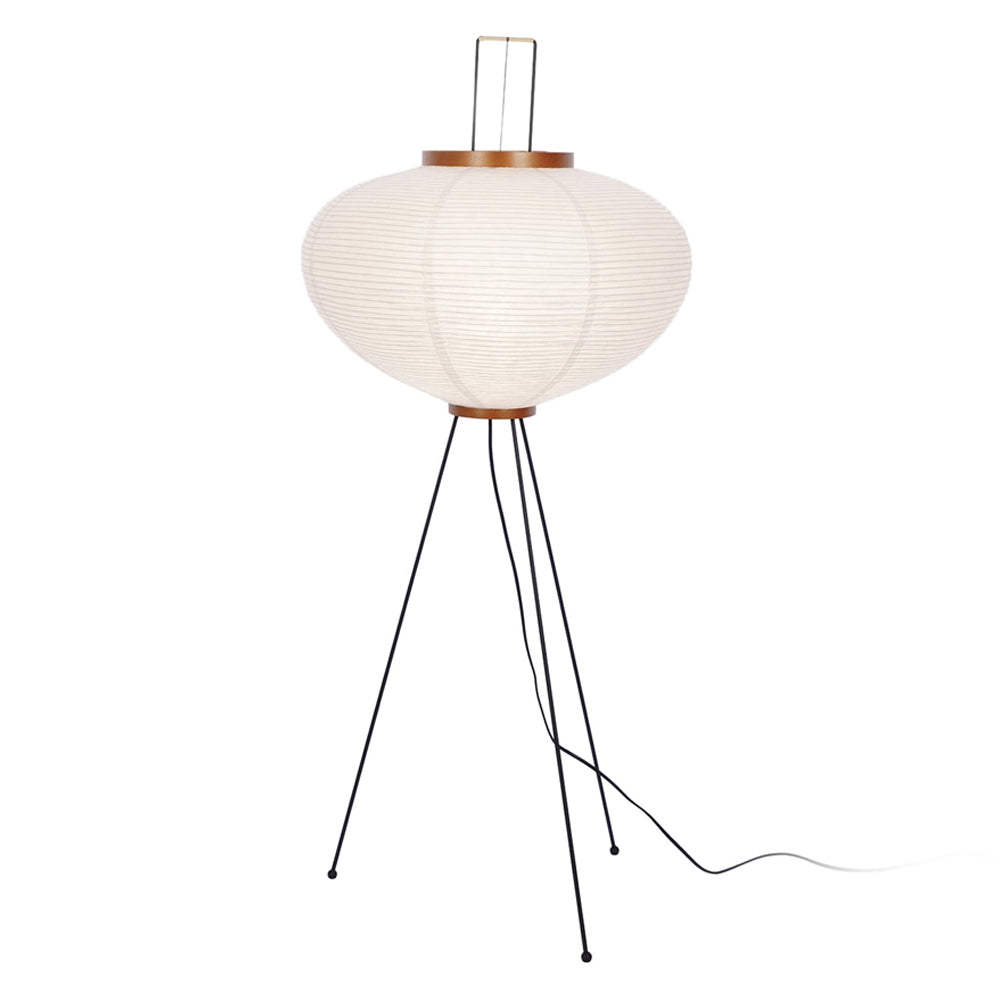 Washi Paper Floor Lamp Mulberry Paper Shade Standing Light Living Room