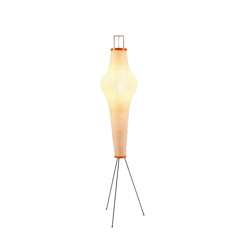 Washi Paper Floor Lamp Mulberry Paper Shade Standing Light Living Room