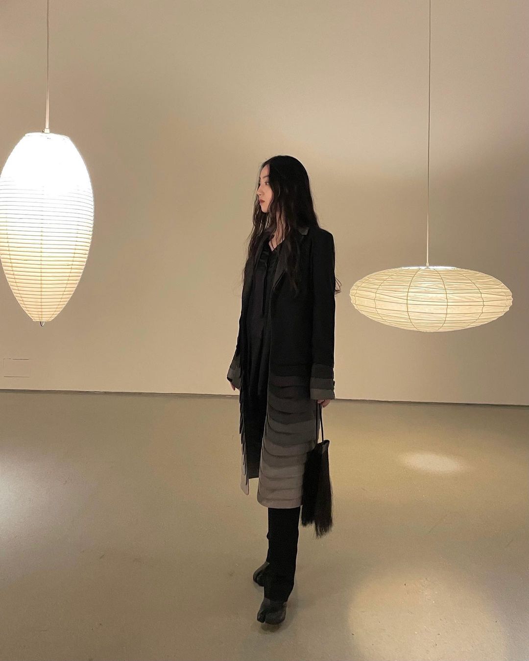 Washi Paper Pendant Light Mulberry Paper Shade for Dining Room