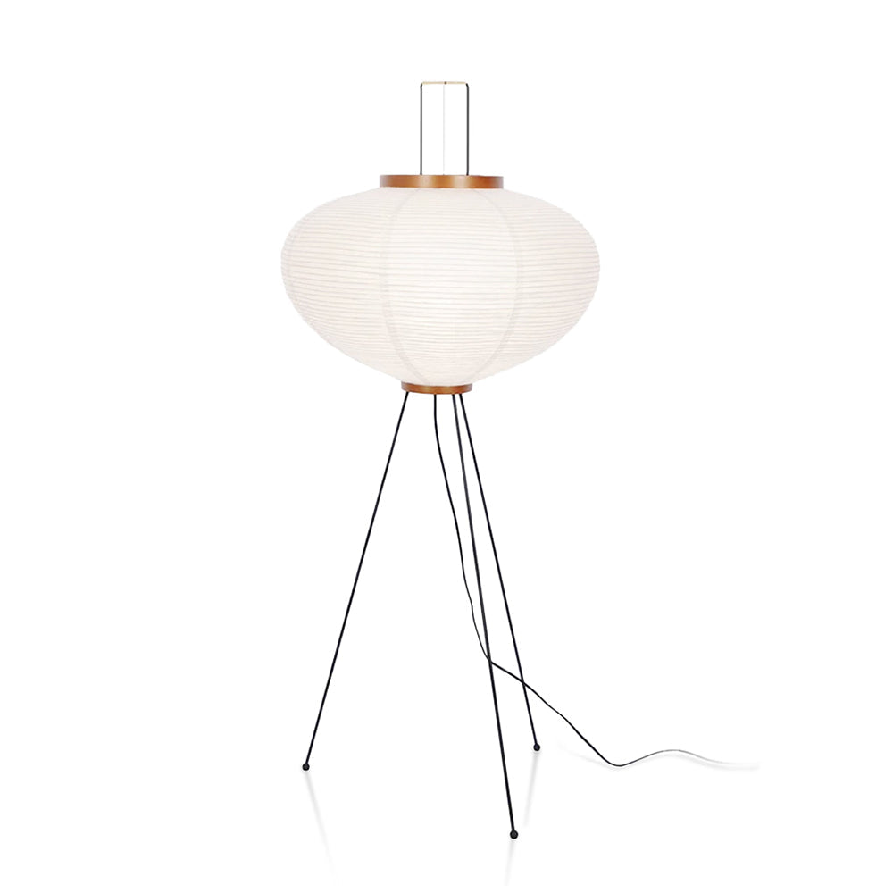 Washi Paper Floor Lamp Mulberry Paper Shade Standing Light Living Room