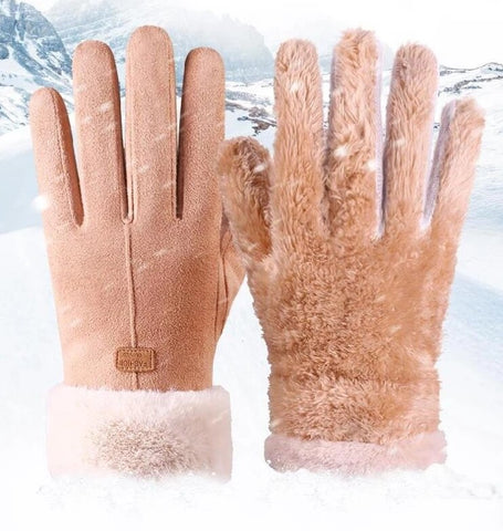 Winter Gloves Waterproof Touchscreen Warm Everyday Pair in Three Colors