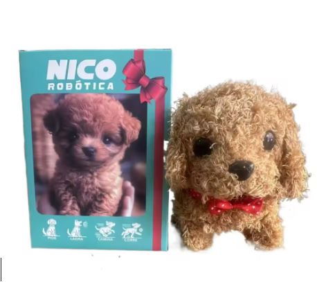 Robot Puppy Toy Lifelike Responds to Touch and Sound Smart Pet for Children