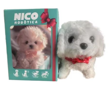 Robot Puppy Toy Lifelike Responds to Touch and Sound Smart Pet for Children