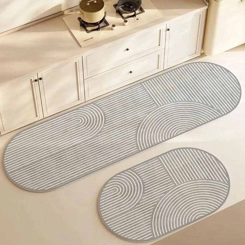 Anti-Fatigue Kitchen Mat Cushioned PU Foam with Wipe-Clean Surface