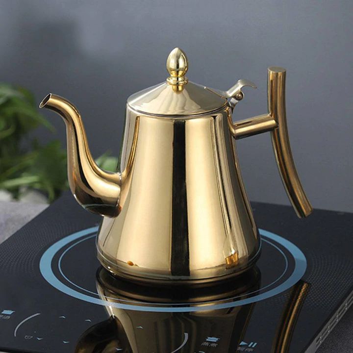 Induction Tea Kettle Stainless Steel with Removable Infuser