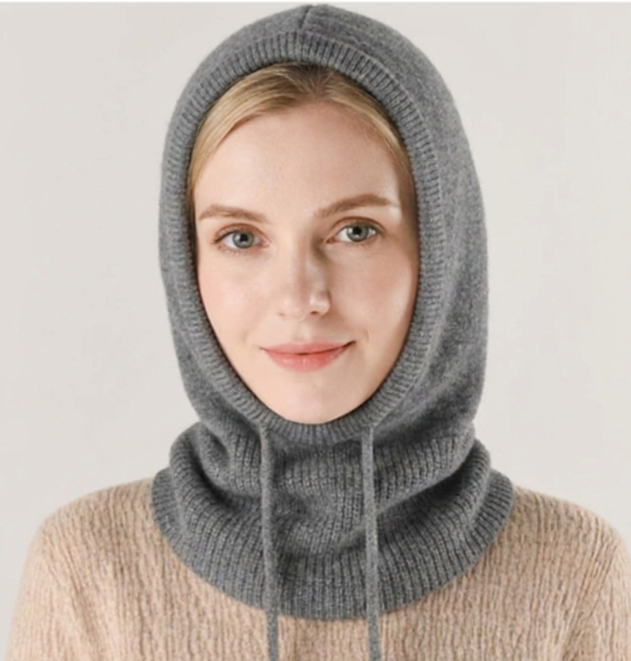 Cashmere Blend Knit Beanie Winter Hat Soft Lined for Cold Weather