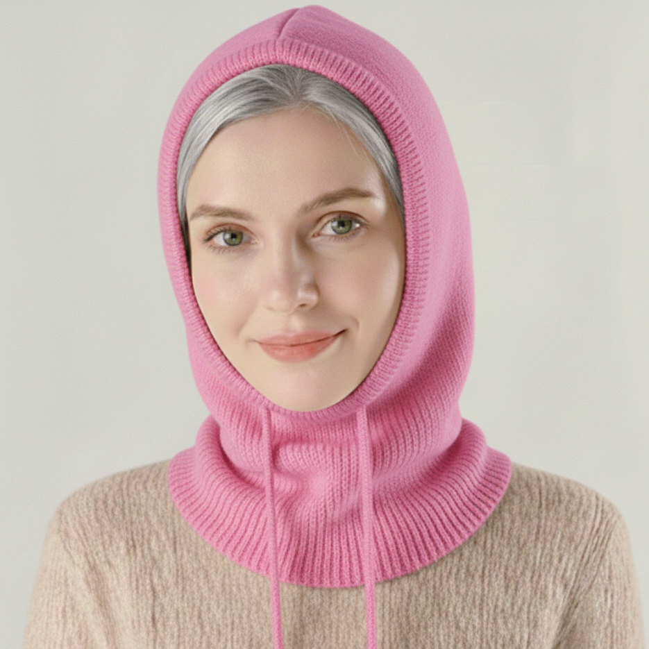 Cashmere Blend Knit Beanie Winter Hat Soft Lined for Cold Weather