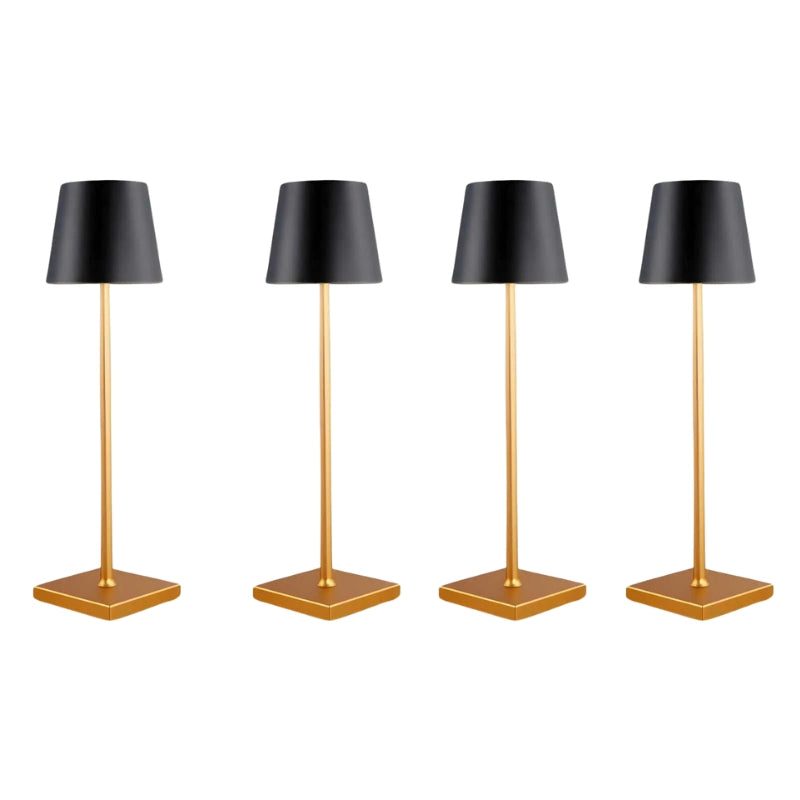 Cordless Table Lamp Waterproof Dimmable Rechargeable for Patio and Bedroom