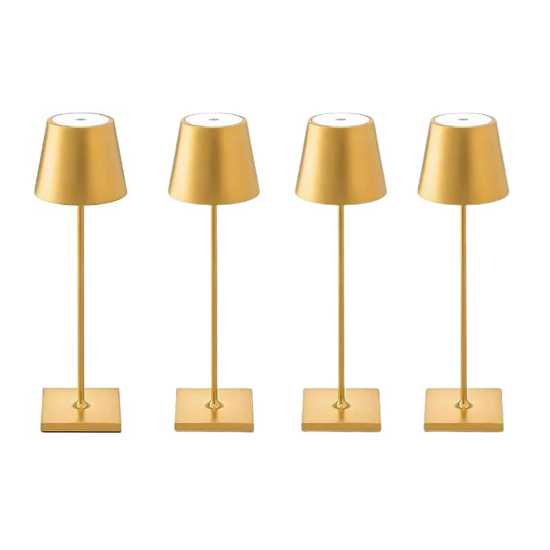 Cordless Table Lamp Waterproof Dimmable Rechargeable for Patio and Bedroom