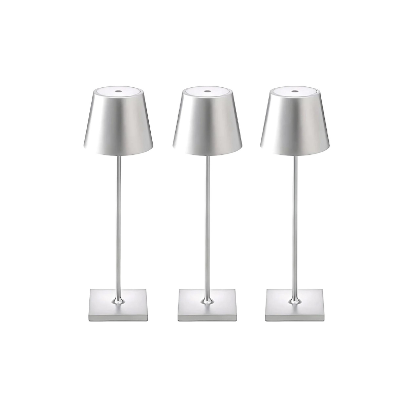 Cordless Table Lamp Rechargeable Waterproof for Outdoor Dining and Bedside