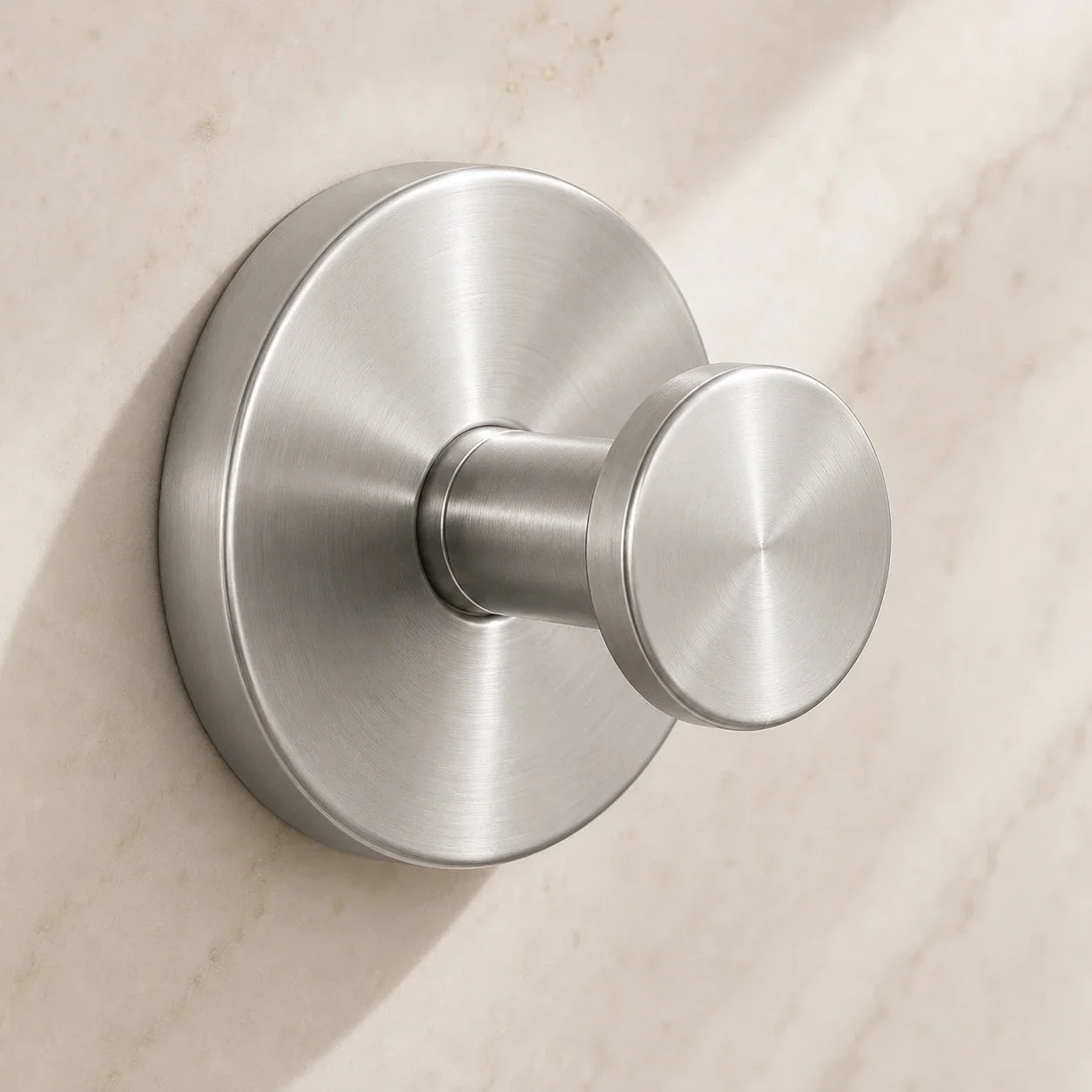 Suction Cup Towel Hook No-Drill Stainless Steel