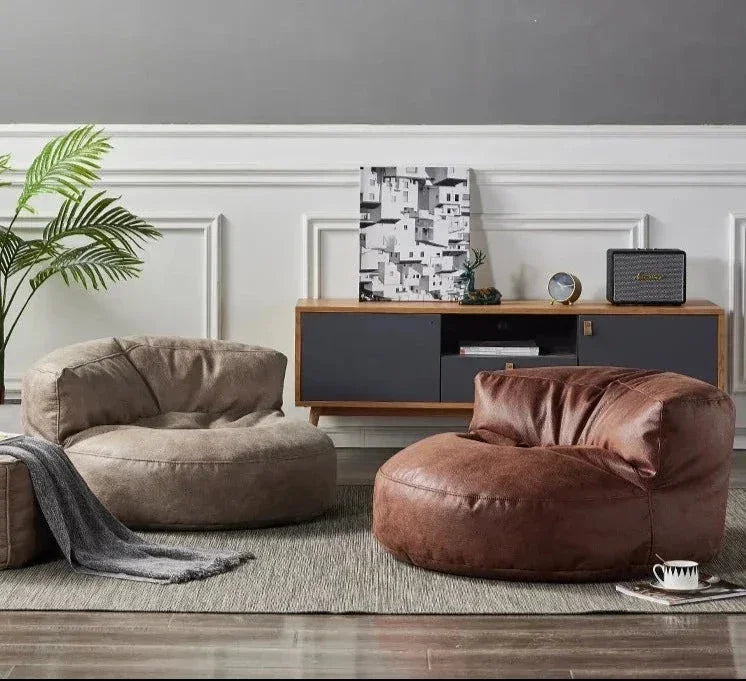 Bean Bag Chair Cover Only Faux Suede, Filling Not Included