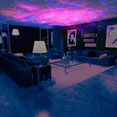 Galaxy Projector Star Night Light Nebula Ceiling Projection for Bedroom