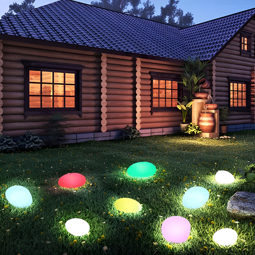 LED Solcellehavestenlampe Udendørs dekorativ belysning