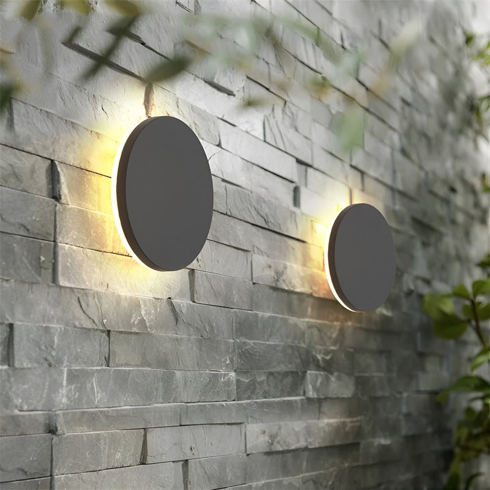 LED væglampe i aluminium Indendørs og udendørs lampe