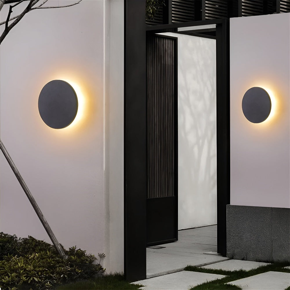 LED væglampe i aluminium Indendørs og udendørs lampe