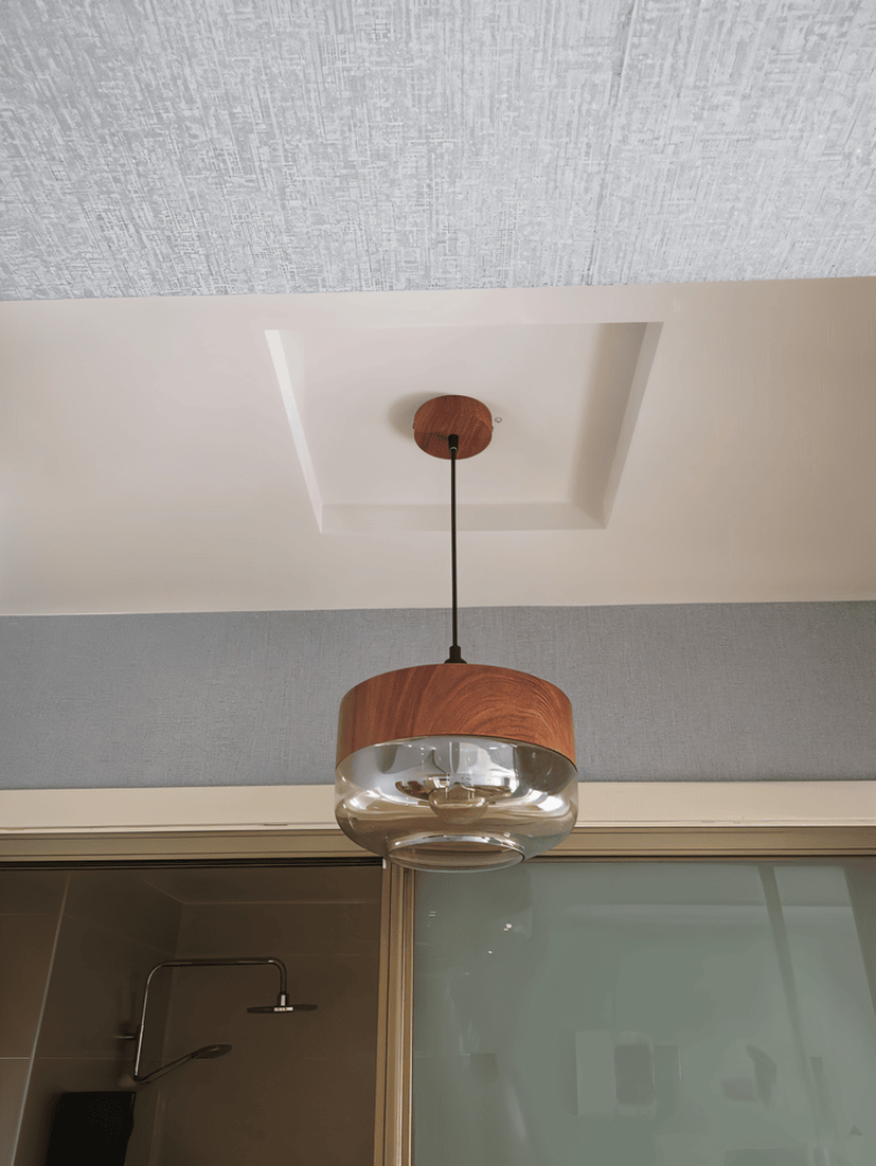 Glasoria Pendel Retro Moderne Pendellampe i Glas