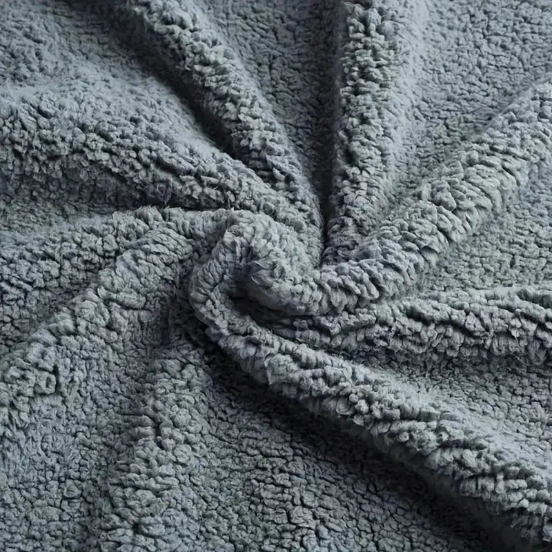Waterproof Throw Blanket Reversible Sherpa and Flannel