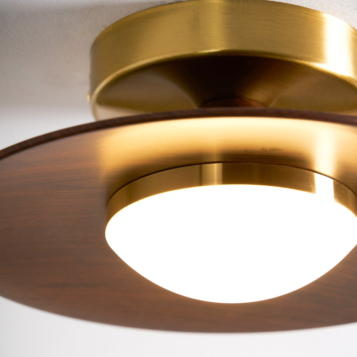 Compact Flush Mount Ceiling Light Integrated LED Dimmable for Entryway