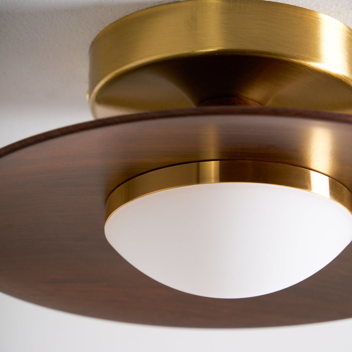 Compact Flush Mount Ceiling Light Integrated LED Dimmable for Entryway