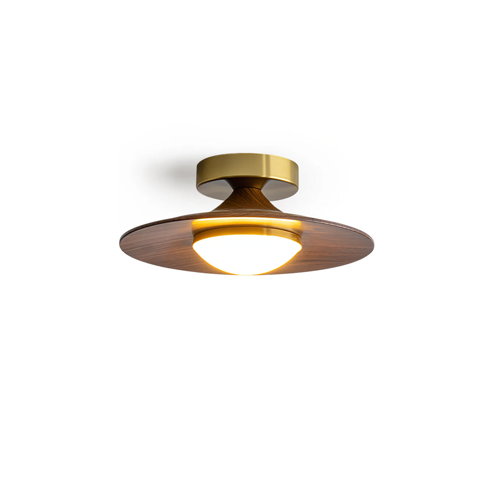 Compact Flush Mount Ceiling Light Integrated LED Dimmable for Entryway