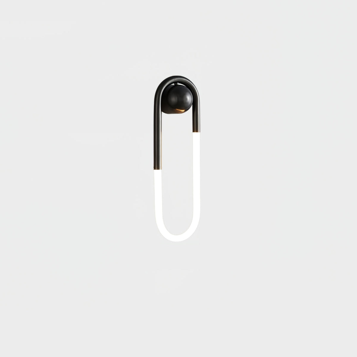 Loop Wall Sconce Brass Integrated LED Dimmable for Hallway and Bedside