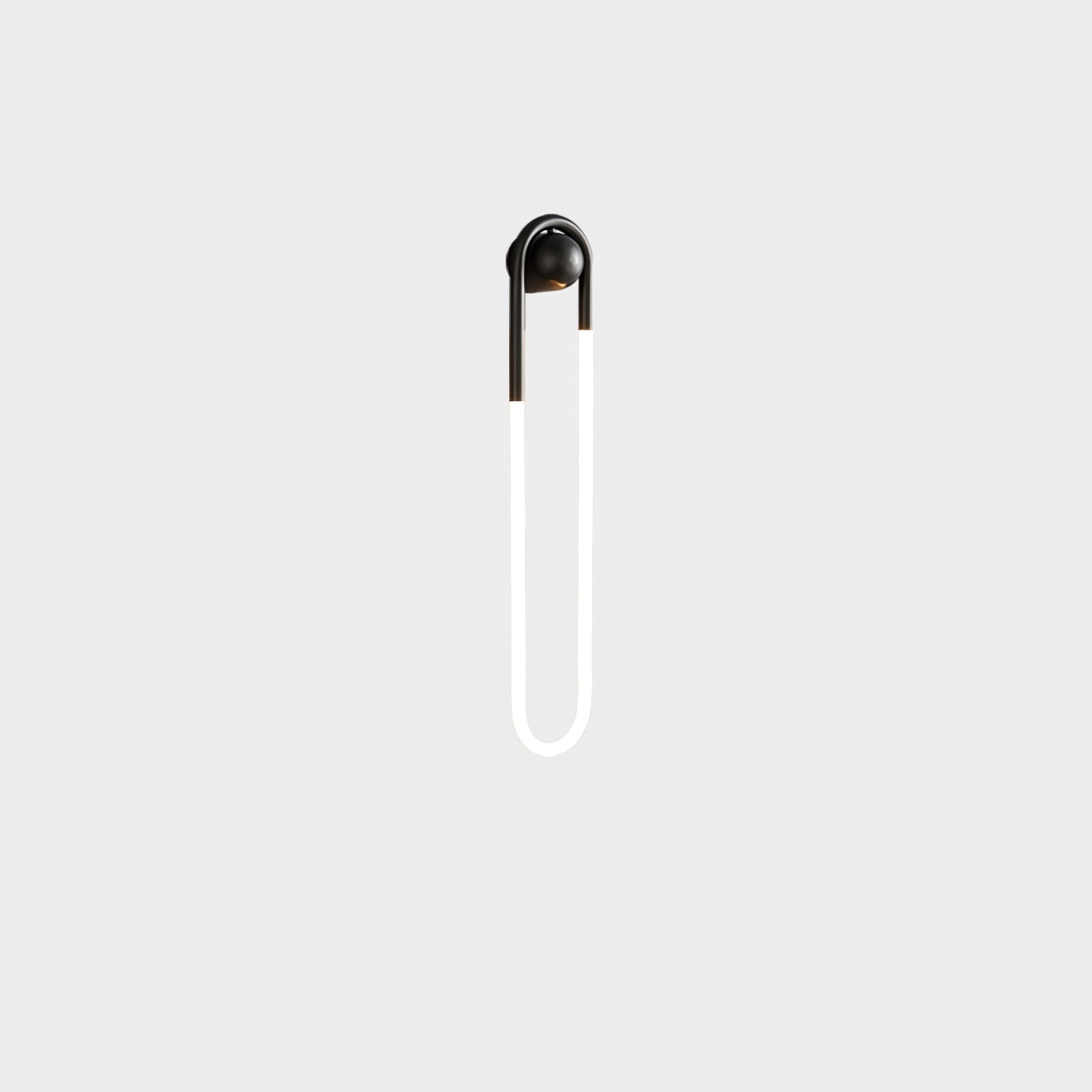 Loop Wall Sconce Brass Integrated LED Dimmable for Hallway and Bedside