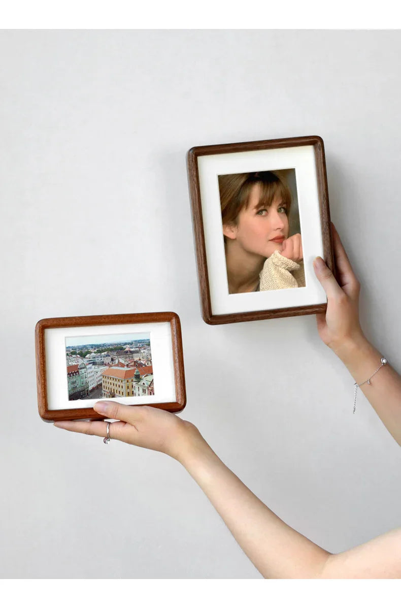 Solid Wood Picture Frame with Mat Mortise and Tenon Joinery