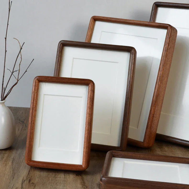 Solid Wood Picture Frame with Mat Mortise and Tenon Joinery